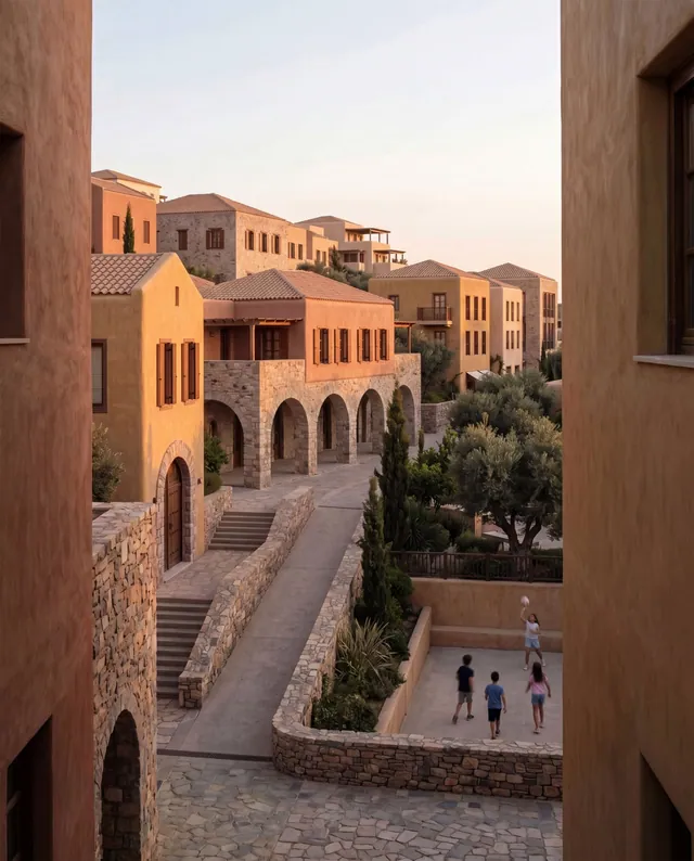 Aegean Village, view 3