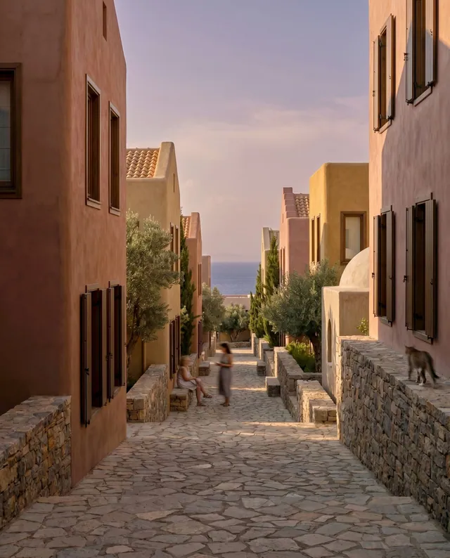 Aegean Village, view 4