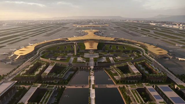 Chongqing Airport, view 3