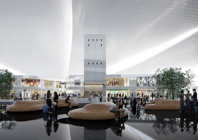 Chongqing Airport, view 4