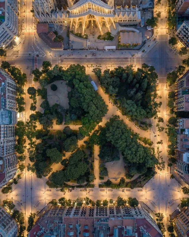 Eix Verd - Sagrada Família, view 3