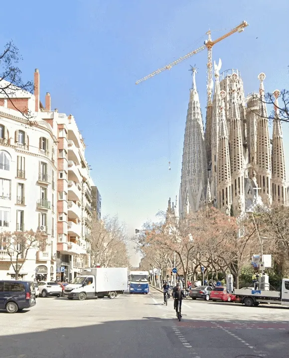 Eix Verd - Sagrada Família, view 4
