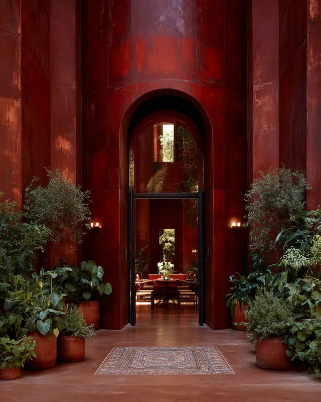 Red Rooms architectural study
