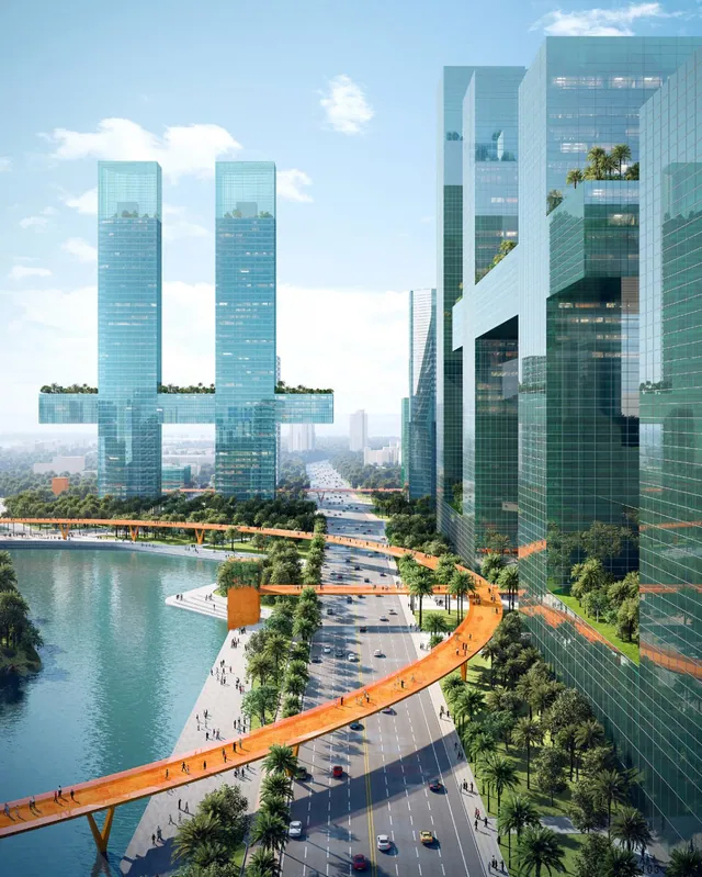 Xiamen Masterplan, view 2